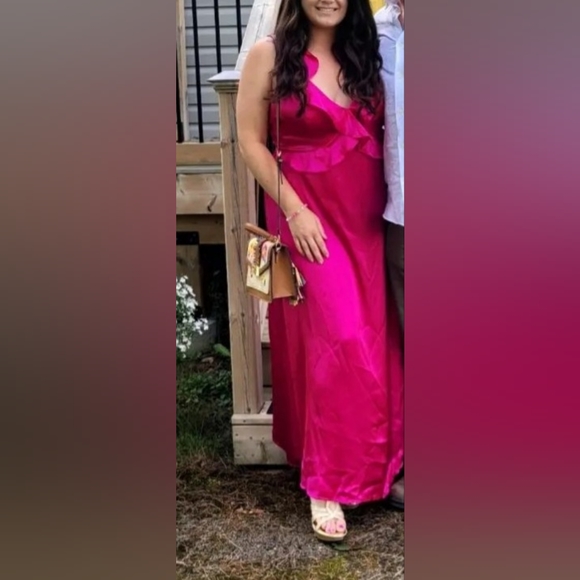 Pink Davids Bridal formal dress - Picture 1 of 2